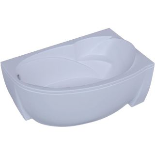 Акриловая ванна Aquatek Бетта BET170-0000084 170х97 см правая с фронтальным экраном вклеенный цельносварной металлический каркас